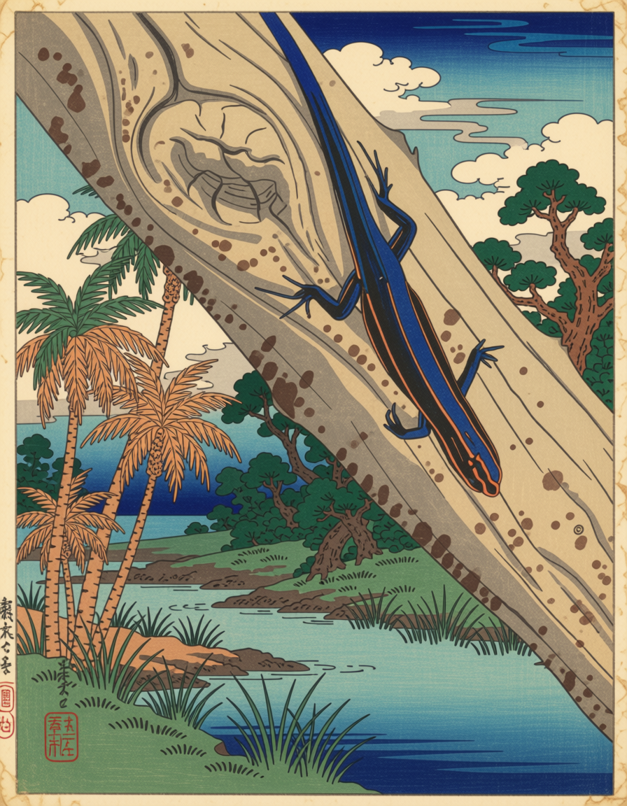 Japan Woodblocks — Ossabaw Island