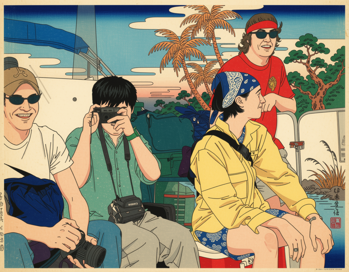Japan Woodblocks — Ossabaw Island