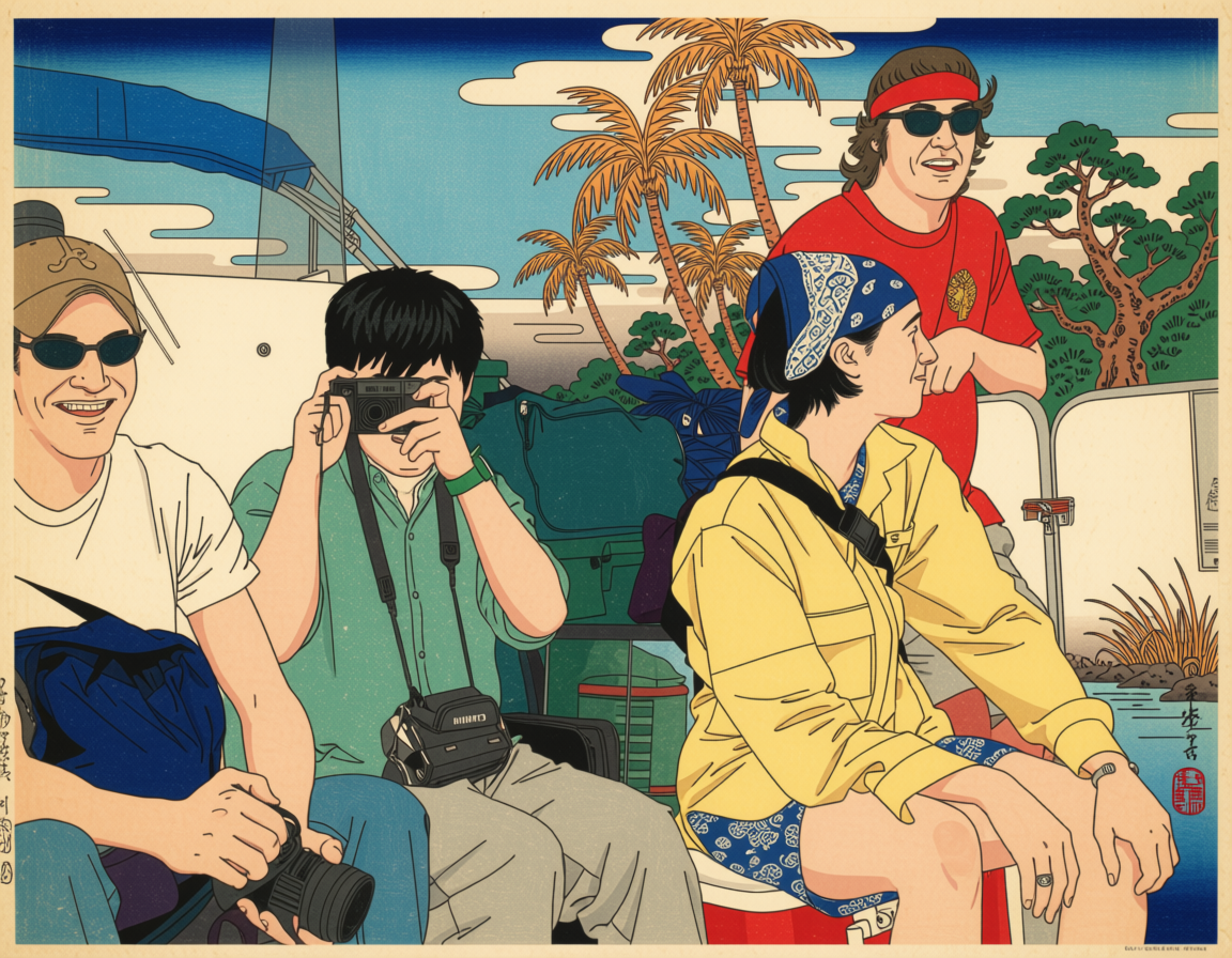 Japan Woodblocks — Ossabaw Island