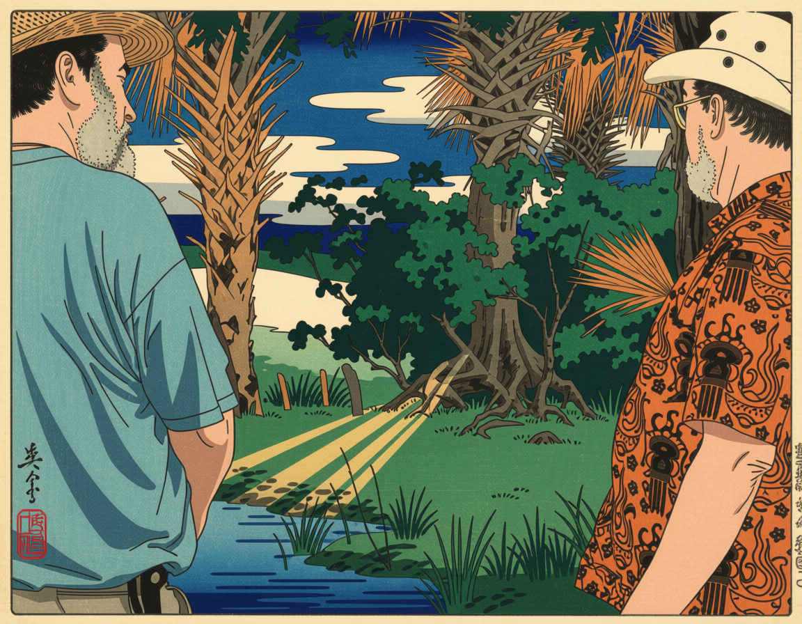Japan Woodblocks — Ossabaw Island