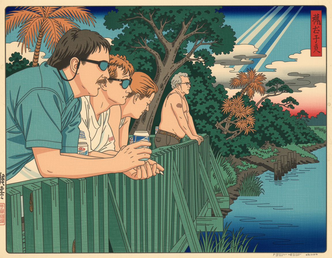 Japan Woodblocks — Ossabaw Island