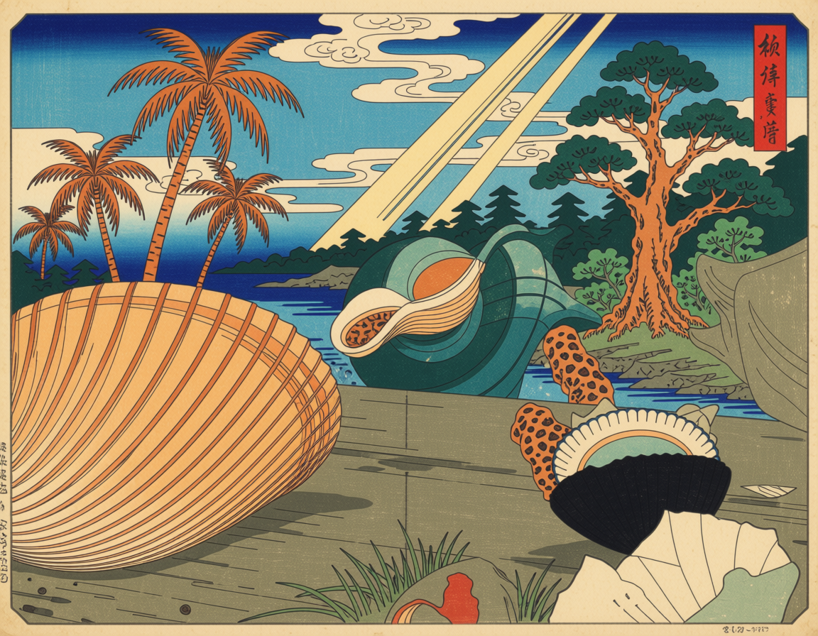 Japan Woodblocks — Ossabaw Island